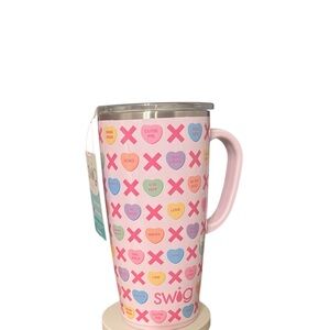 Swig Pink and Multicolor Insulated Travel Mug